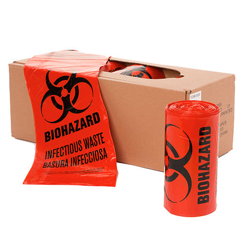 Healthcare Liners - Biohazard, Infectious Waste - 24X23