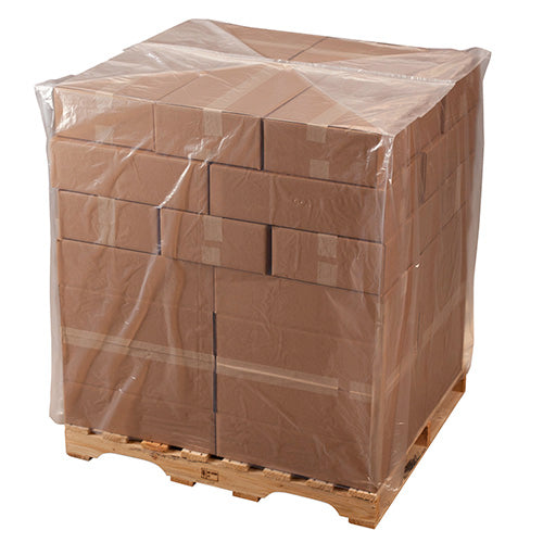 Clear Gusseted Bags on a Roll 2 mil - 44X36X96