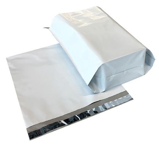 Poly Mailers - Gusseted, 2.5 Mil - 26x28x1.5