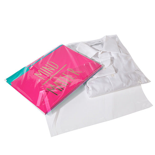 Clear Resealable Polypropylene Bags w/Lip & Tape