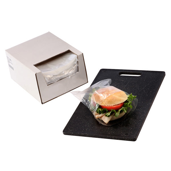 Clear Reclosable Sandwich Bags in Dispenser Box