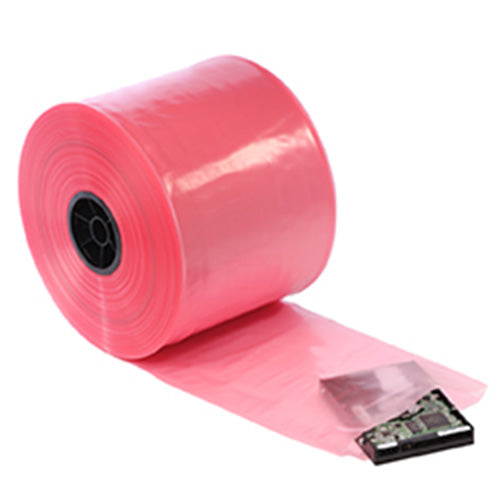 Pink Antistatic Tubing Amine-free