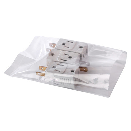 Clear Layflat Poly Bags 2 mil - 2X8