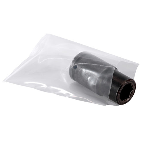 Clear Layflat Poly Bags 4 mil - 5X5