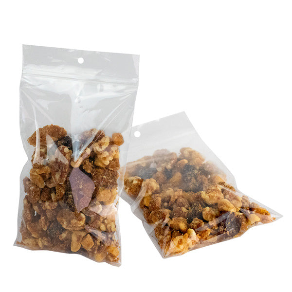 Clear Reclosable Polypropylene Bags w/Hang Holes 2 Mil - 10X12