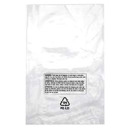 Layflat Suffocation Warning Bags - 11x14