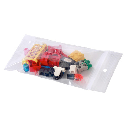 Reclosable Bags w/Hang Holes 4 mil - 5X8