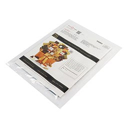 Clear Postal Approved Lip & Tape Mailing Bags - 9X12